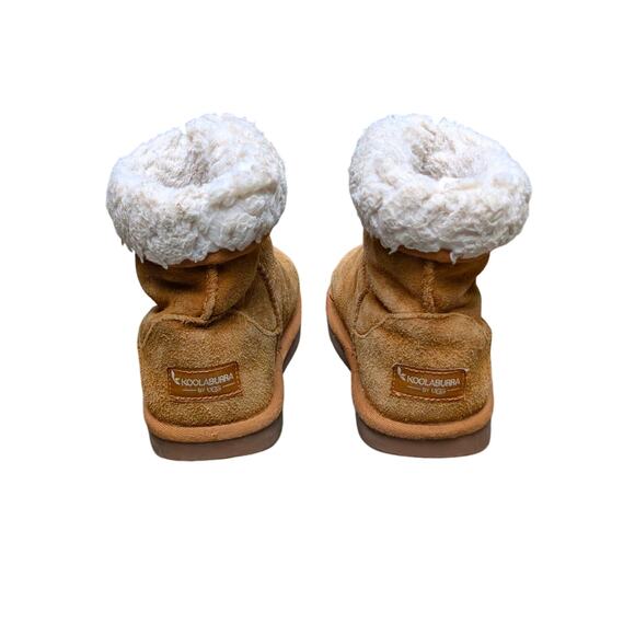 Koolaburra by UGG "Koola Short" Kids' Winter Boots | Chestnut | Youth Size 2 - Picture 5 of 7